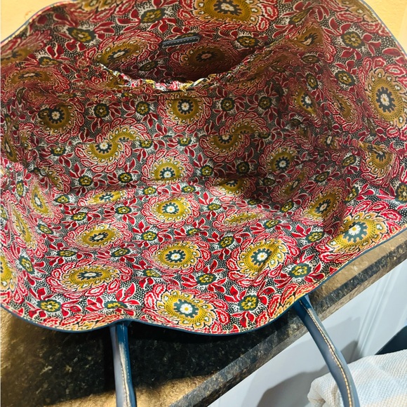 Asprey Cream and Blue Tote Bag - Picture 11 of 11